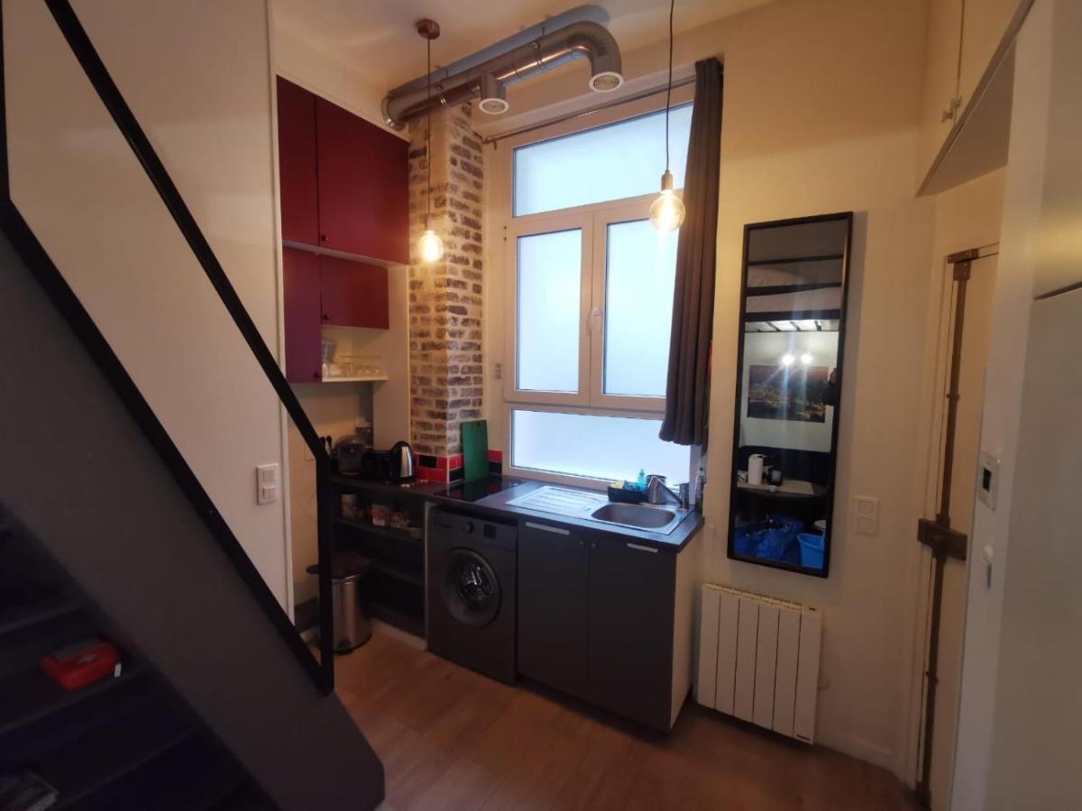 Apartament Charmant Studio Fonctionnel Paryż Zewnętrze zdjęcie
